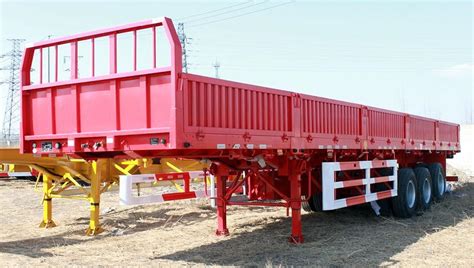 404550 Feet Drop Side Semi Trailer For Sale By Professional Manufacturer