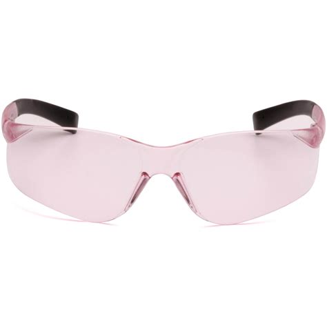 Pyramex Mini Ztek Safety Glasses Pink Temples Pink Lens