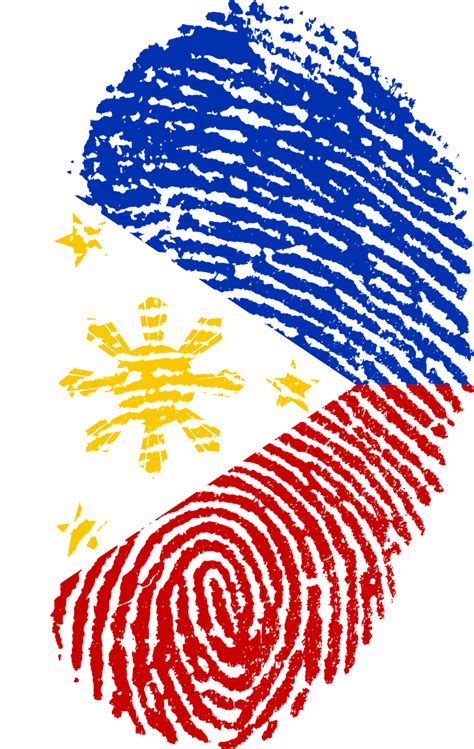 Philippinesflagfingerprintcountrypride Free Image From