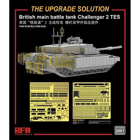 Ryefield Model Rfm Rm 2001 135 Upgrade Set For Main Battle Tank
