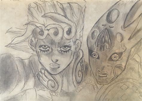 Fanart Giorno And Ger Rstardustcrusaders