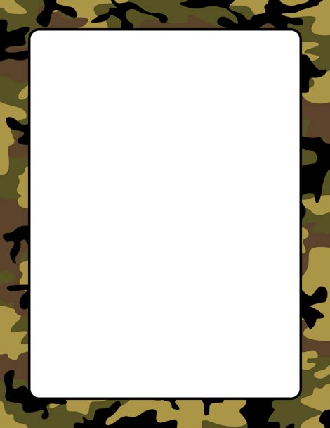 Camouflage Party Camouflage Colors Camouflage Patterns Borders For