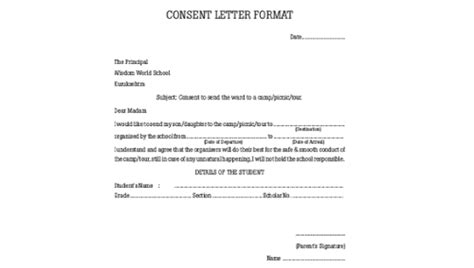 This is a sample consent letter to do a research. 10+ Sample Letter of Consent - Free Documents in word, PDF