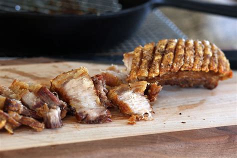 Crispy Slow Roasted Pork Belly Recipe