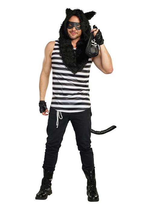 Cat Burglar Mens Costume By Dreamgirl