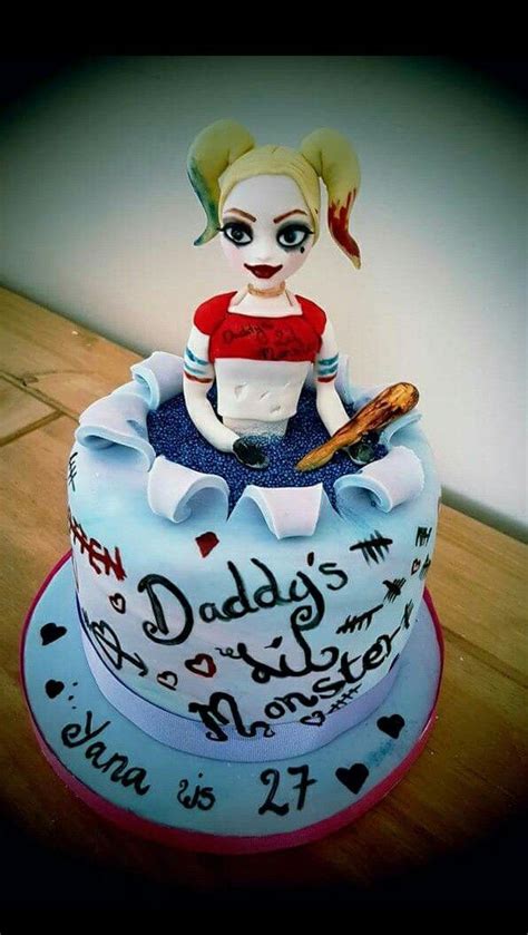 Can't get enough of harley quinn? Thought you might like to see my HQ Birthday Cake ♦ ...