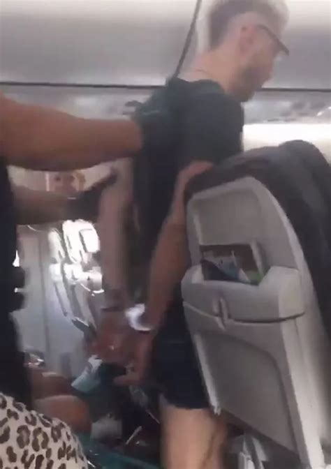 passenger speaking gibberish forces plane into emergency landing after trying to open door mid