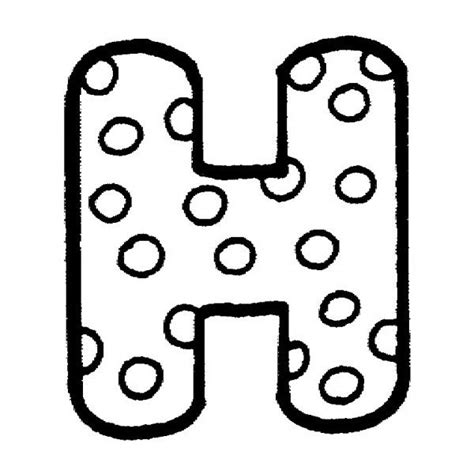 Disney letter coloring pages h. Letter H coloring page liked on Polyvore featuring letters ...