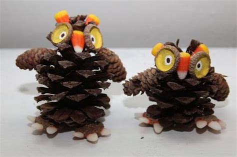 16 Diy Pine Cone Owls Amazing Craft Ideas