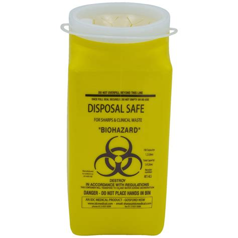 For the reasons mentioned above, it is almost always recommended to use an external pick up service for your medical waste disposal. Sharps Container Printable Labels - Safe Needle Disposal ...