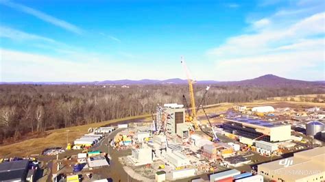 Natural Gas Power Plant Under Construction Birdsboro Pa Youtube
