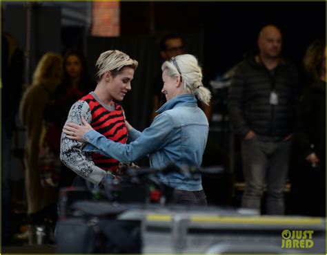Kristen Stewart Films Charlies Angels Action Scene In Germany Photo
