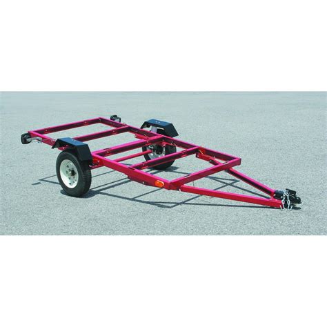 1720 Lb Capacity Super Duty 48 X 96 Utility Trailer With 12 Five