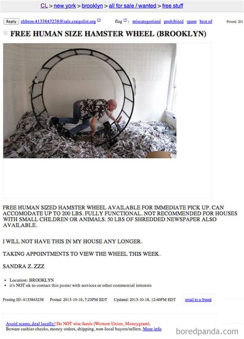 51 Most Hilarious And Crazy Ads On Craigslist