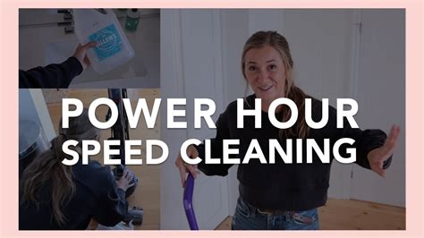 Power Hour Speed Clean The Cleaning Challenge You Need To Try Youtube
