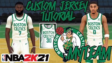 Boston Celtics New City Edition Custom Jersey Tutorial Leaked Uniform