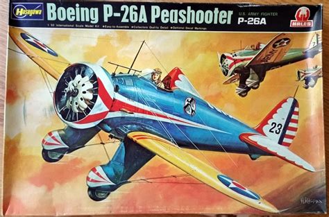 Hasegawa Boeing P 26a Peashooter Large Scale Planes