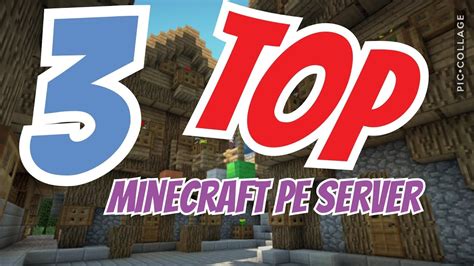 Top 3 Minecraft Pe Server 2017 Youtube