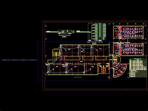 Plan de salle de classe installations électriques (819.83 KB) | Bibliocad