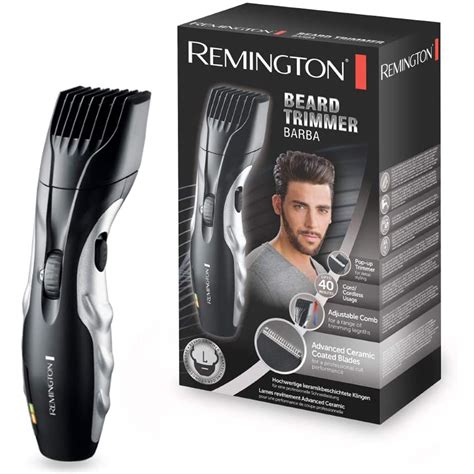 Remington Barba Beard Trimmer For Men With Ceramic Blades And
