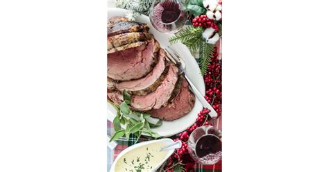 We are serving a standing prime rib, many families traditional meal for christmas, but we are preparing it sous vide for the first time. Prime Rib | The Best Christmas Dinner Ideas | 2019 | POPSUGAR Food Photo 45