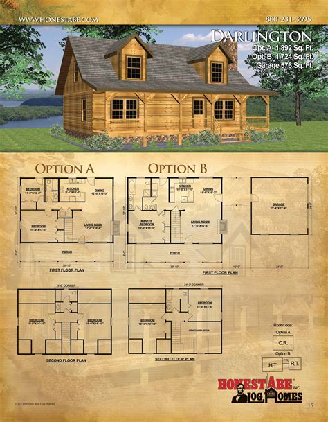 Log Cabin Designs And Floor Plans Image To U