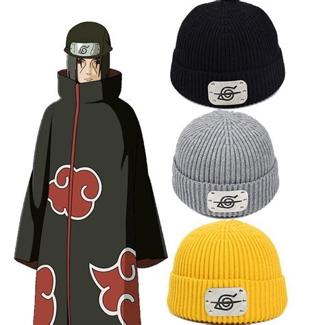 Naruto Akatsuki Uchiha Itachi Anime Hat Cosplay Costume Props Unisex