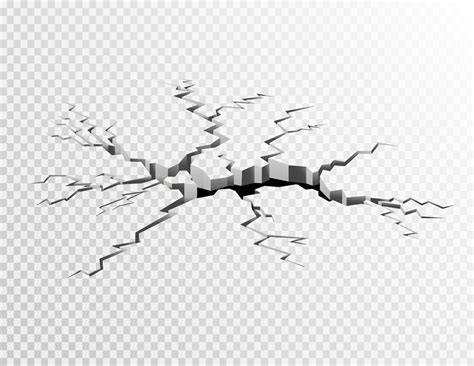 Cracked Concrete Ground Vector Illustration 2313847 Vector Art At