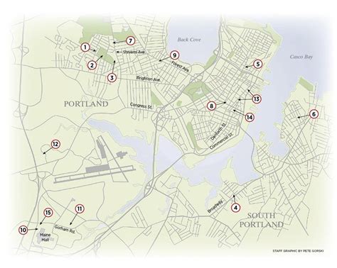 10 New Printable Map Portland Maine Printable Map