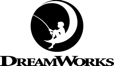 Dreamworks Logo Black Transparent Png Stickpng