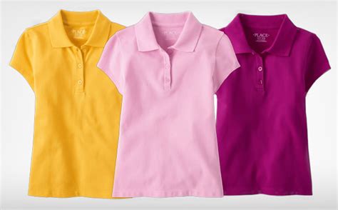 The Childrens Place Kids Uniform Polos 5 Shipped Free Stuff Finder