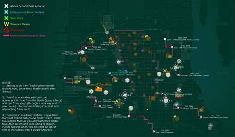 The Division Open World Bosses Map Maps Database Source