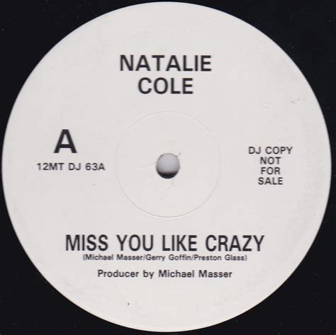 Natalie Cole Miss You Like Crazy 1989 Vinyl Discogs