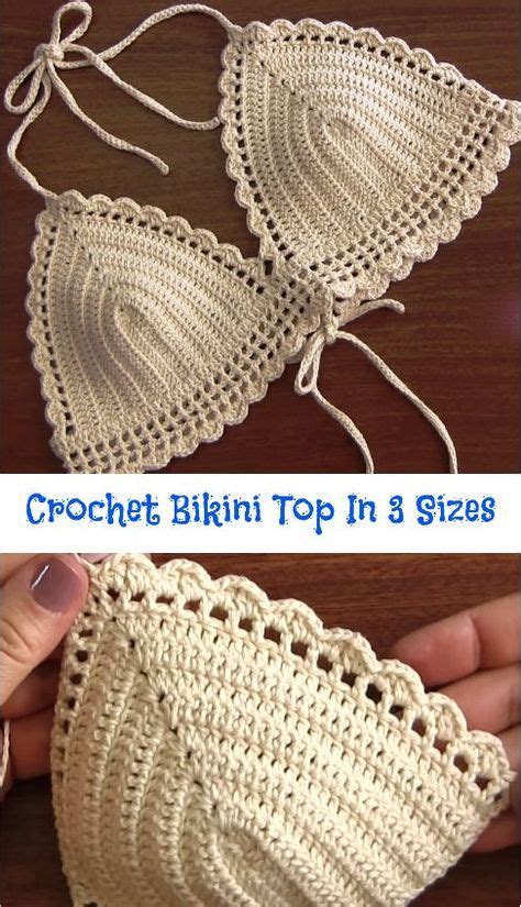 Crochet Bikini Top In Sizes Crochet Ideas Bikini All Uncinetto