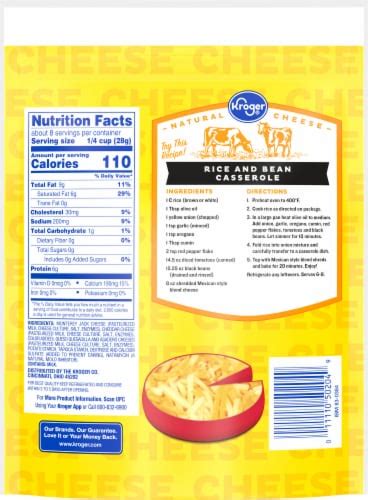 Kroger Mexican Style Blend Shredded Cheese 8 Oz Ralphs