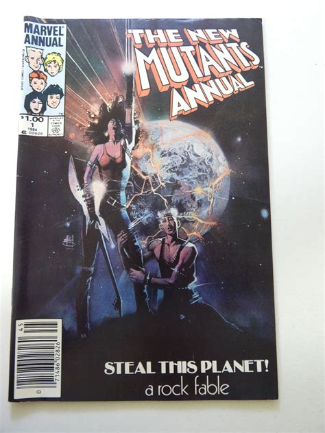 The New Mutants Annual 1 1984 Comic Books Copper Age Marvel