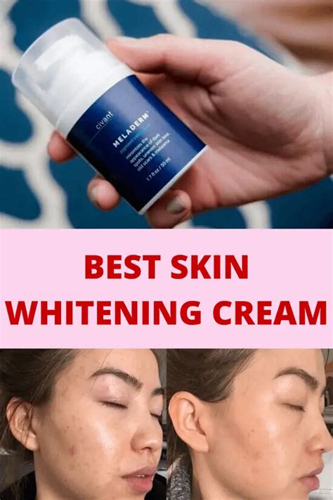 Best Skin Whitening Cream Meladerm Before And After