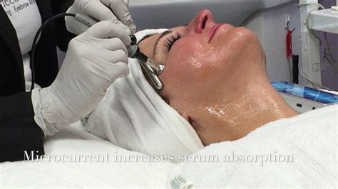 Microcurrent Face Lift Facials With Led Therapy Youtube