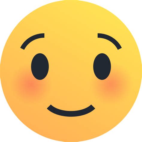 Smiley Emoji Emoticon Symbol Facebook Messenger Blushing Emoji Png Images