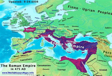 The Roman Empire World History Maps