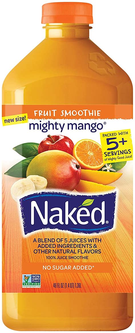 naked juice nutrition label