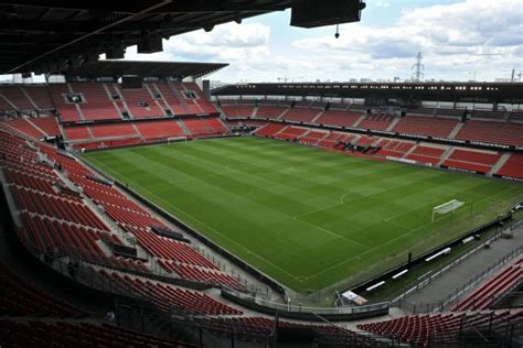 Stade rennais is the home park for the local ligue 1 football team. Bleues - FRANCE - GRECE au Roazhon Park à RENNES le 3 juin ...