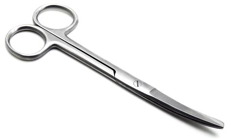 Medical Scissors Curved 55 Sharpblunt Surgical Operating Premium