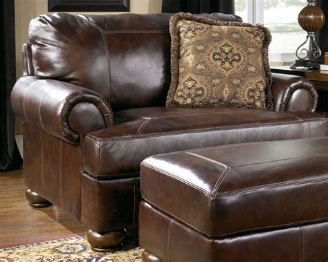 There are many sizes are available for a chair and a half. Leather Chair And A Half With Ottoman | Chair and a half ...