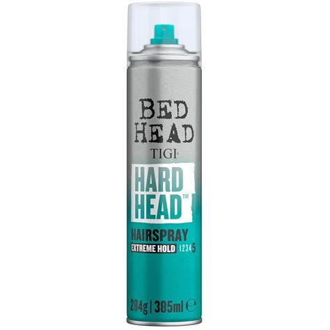 TIGI Bed Head Hard Head Extreme Hold Hairspray Ml Justmylook