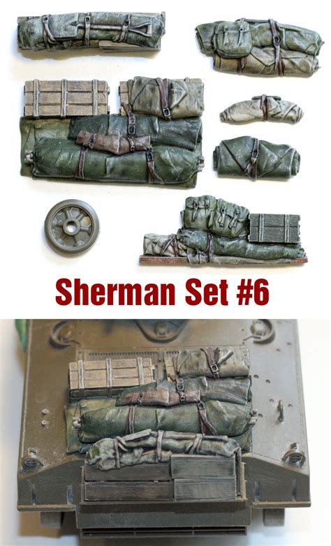 Online Shopping Mall 135 Scale Sherman Engine Deck Set 11 Value Gear