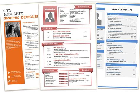 Cara Mudah Membuat CV Kreatif Yang Menarik - andalangue.com
