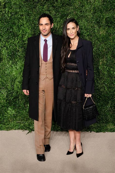 Demi Moore In Zac Posen At Cfdavogue Fashion Fund Awardslainey Gossip