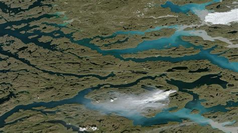Nasa Spots An Unusual Fire In Greenland