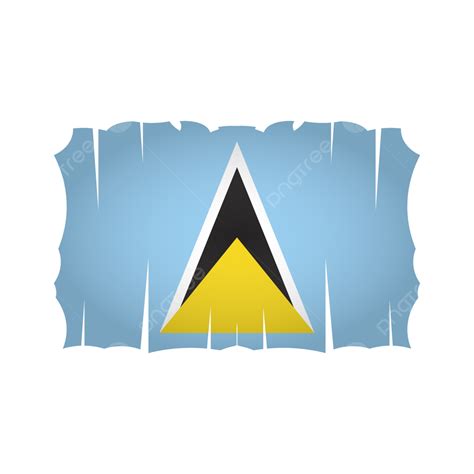 Saint Lucia Flag Vector Png Saint Lucia Saint Lucia PNG And Vector With Transparent